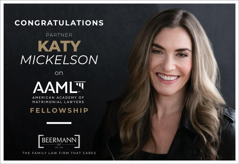 Congratulations to Partner Katy Mickelson on AAML Fellowship
