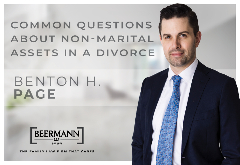 Common Questions About Non-Marital Assets in a Divorce