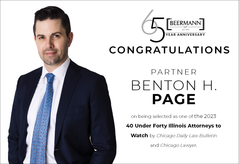 2023 40 Under Forty Honoree, Benton H. Page
